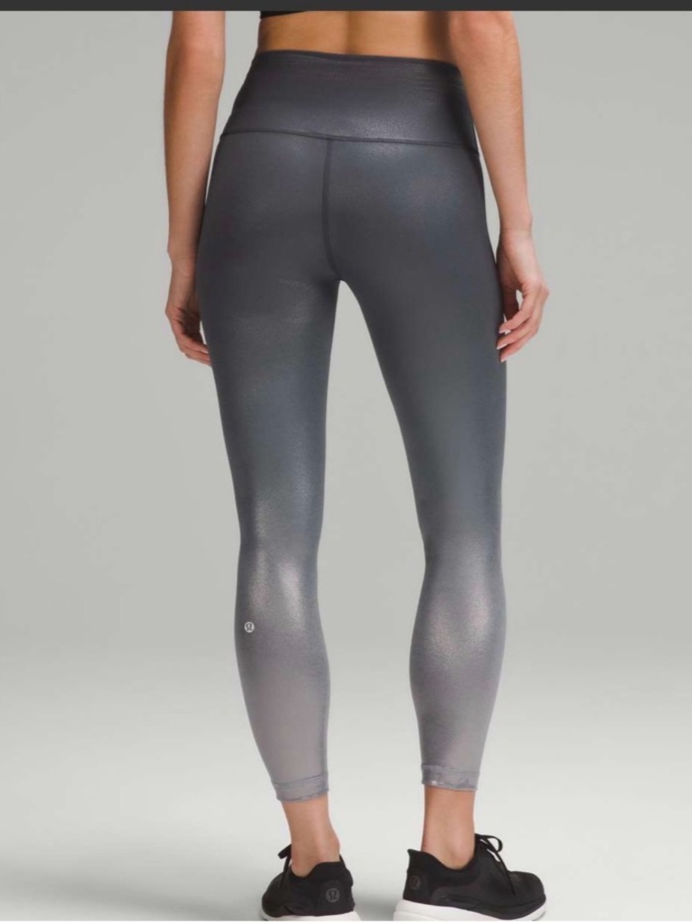Lululemon Wunder Train High-Rise Tight 25" *Foil size 10 gradient gray